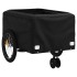 Remolque para bicicleta hierro negro y verde 45