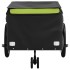 Remolque para bicicleta hierro negro y verde 45