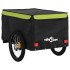 Remolque para bicicleta hierro negro y verde 45