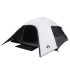 Tienda de campaña iglú 4 personas tela opaca impermeable