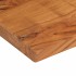 Tablero de mesa rectangular madera maciza acacia 90x80x2,5