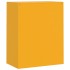 Aparador de acero amarillo mostaza 67x39x83