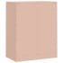 Aparador de acero rosa 67x39x83