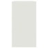 Aparador de acero blanco 99x39x73