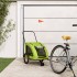 Remolque de bicicleta mascotas hierro tela Oxford