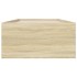 Estructura de cama madera de ingeniería roble Sonoma 90x200