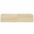 Estructura de cama madera de ingeniería roble Sonoma 90x200