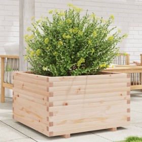 Jardinera madera maciza de pino 80x80x49,5