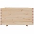 Jardinera madera maciza de pino 90x90x49,5
