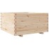 Jardinera madera maciza de pino 90x90x49,5