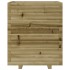Jardinera madera de pino impregnada 60x60x72
