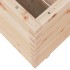 Jardinera madera maciza de pino 80x80x72