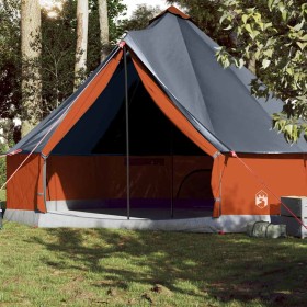 Tienda familiar tipi 10 personas impermeable gris