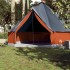 Tienda familiar tipi 10 personas impermeable gris