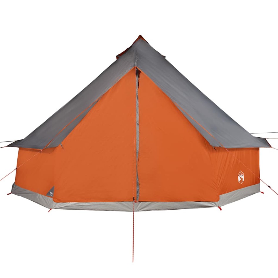 Tienda familiar tipi 10 personas impermeable gris