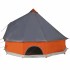 Tienda familiar tipi 10 personas impermeable gris
