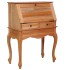 Escritorio secreter de madera maciza de caoba 78x42x103