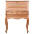 Escritorio secreter de madera maciza de caoba 78x42x103
