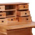 Escritorio secreter de madera maciza de caoba 78x42x103