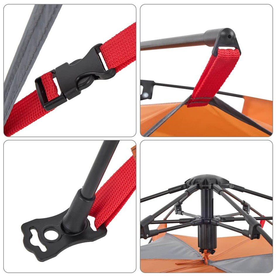 Tienda de campaña iglú 4 personas apertura rápida