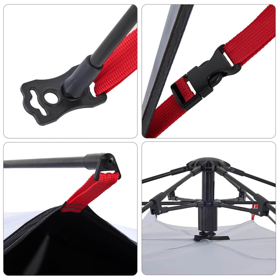 Tienda campaña iglú 5 persona tela opaca apertura rápida