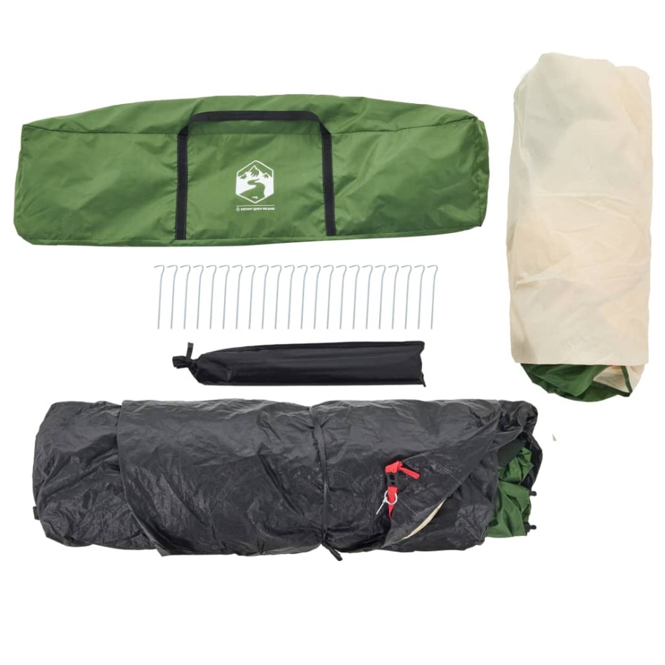 Tienda familiar con porche 9 personas apertura rápida