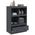 Aparador de acero gris antracita 67x39x95