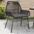 Sillones de jardín con cojines 2 uds ratán sintético