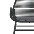 Sillones de jardín con cojines 2 uds ratán sintético