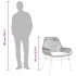 Sillones de jardín con cojines 2 uds ratán sintético