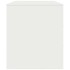 Muebles para TV 2 unidades acero blanco 67x39x44