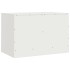 Muebles para TV 2 unidades acero blanco 67x39x44