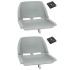 Set de asientos plegables para barco 4 uds