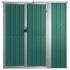 Cobertizo herramientas jardín acero galvanizado 161x89x161