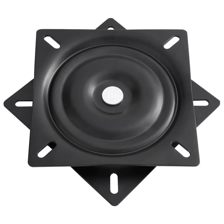 Set asientos plegables para barco 4 uds con cojín blanco y