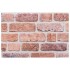 Paneles de pared 3D 10 unidades EPS rojo 100x50