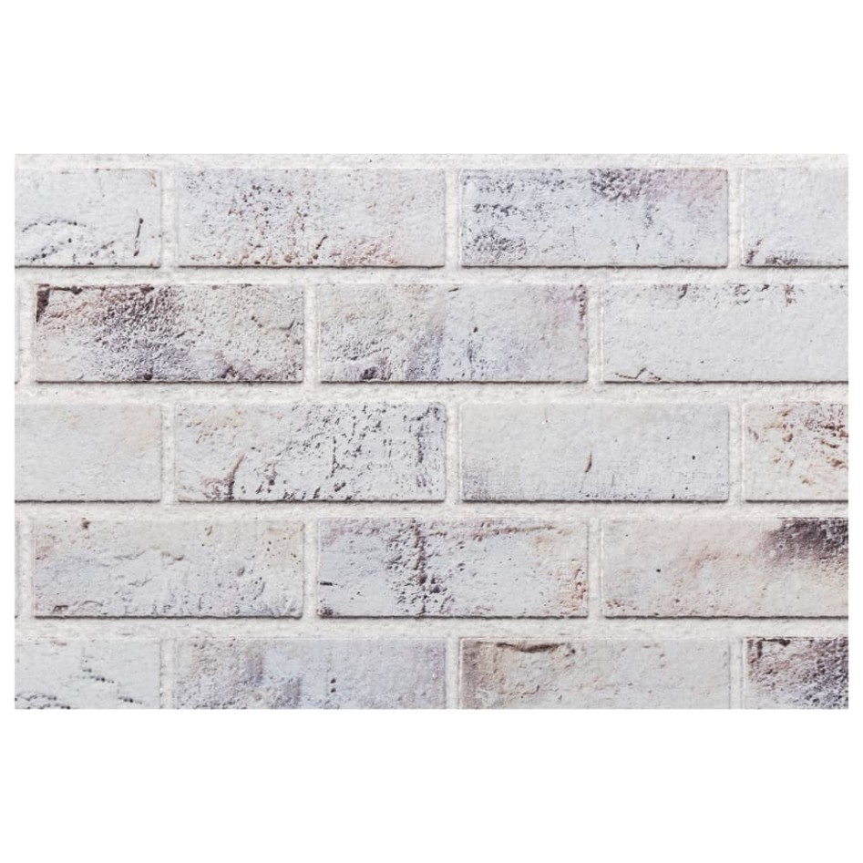 Paneles de pared 3D 10 unidades EPS gris claro 100x50