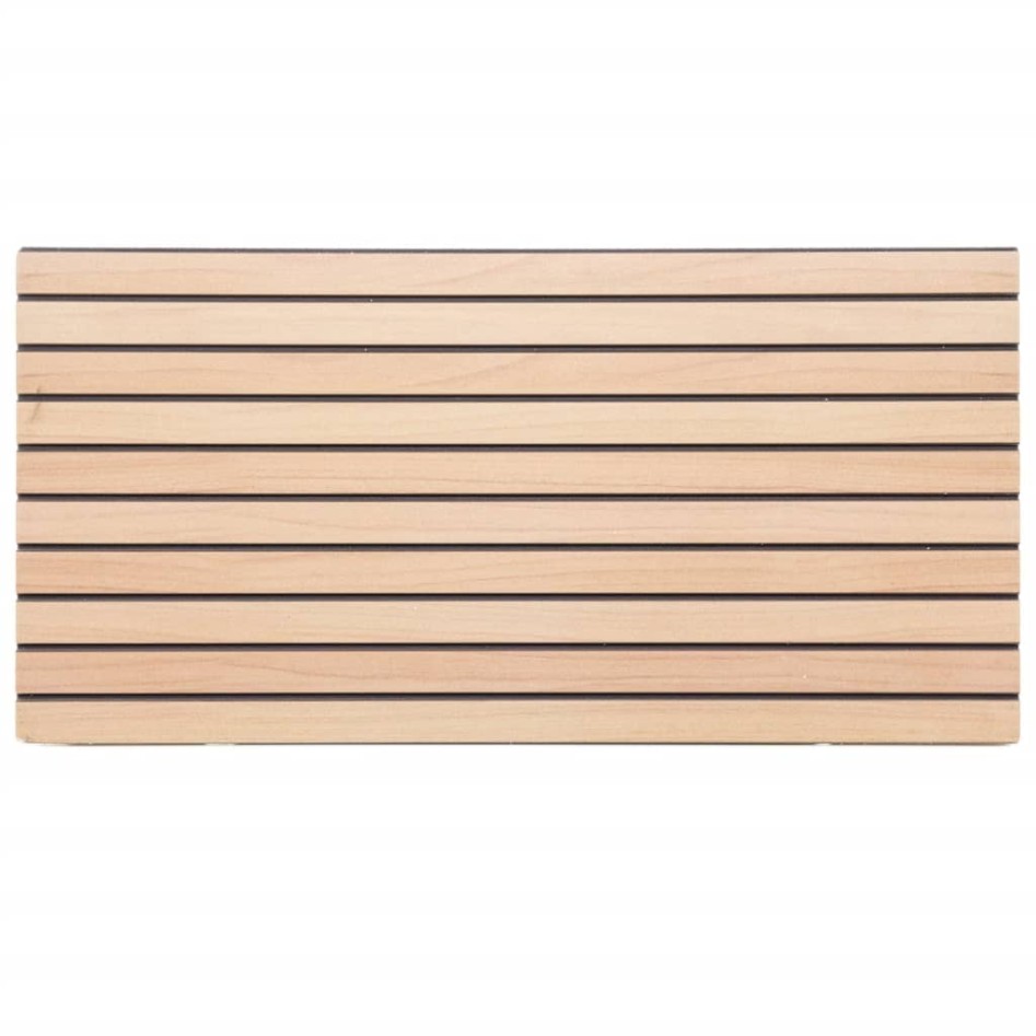 Paneles de pared 3D 5 unidades EPS marrón 100x50