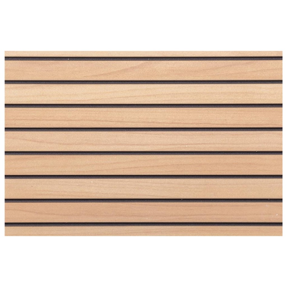 Paneles de pared 3D 5 unidades EPS marrón 100x50