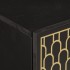 Mesitas de noche 2 uds madera maciza de mango 40x33x46
