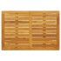 Juego de balcón con cojines 3 piezas madera maciza de