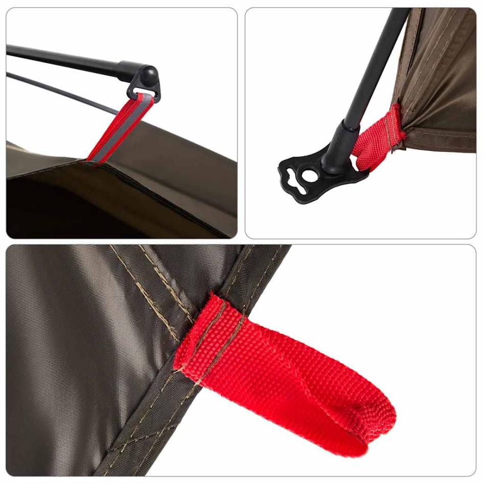 Tienda de pesca 4 personas apertura rápida