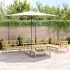Set de sofás de palets de jardín 5 pzas madera maciza de