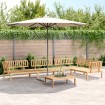 Set de sofás de palets de jardín 5 pzas madera maciza de acacia