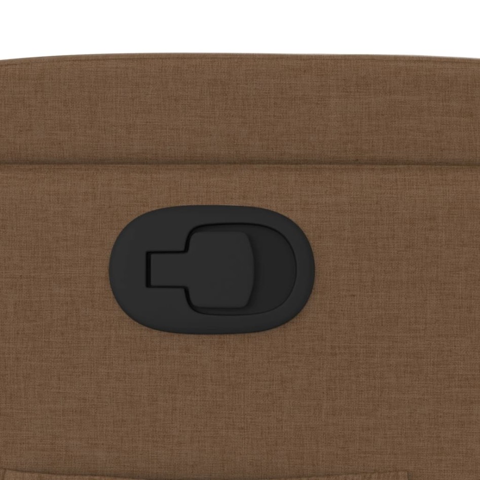 Sillón reclinable de tela