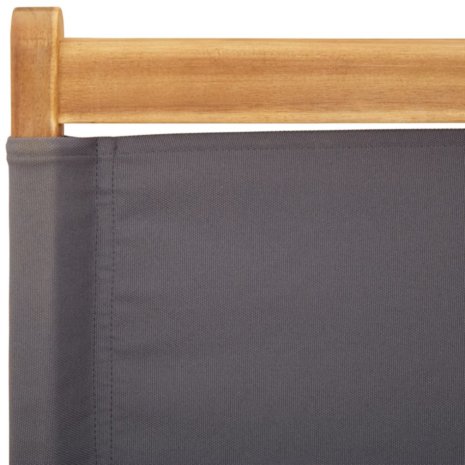 Sillas de jardín 2 uds madera maciza acacia y tela