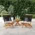 Sillas de jardín 2 uds madera maciza acacia polipropileno