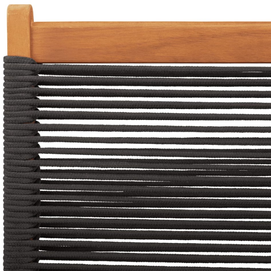 Sillas de jardín 2 uds madera maciza acacia polipropileno