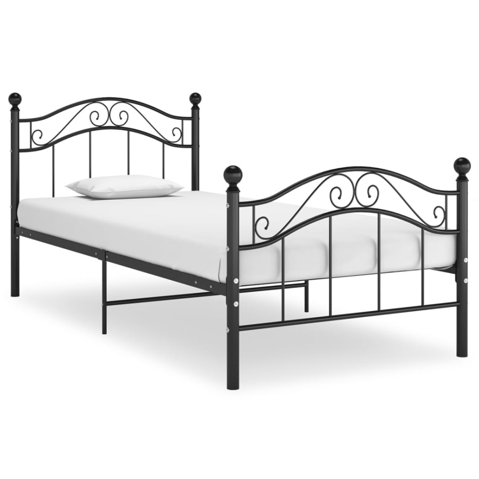 Estructura de cama de metal 90x200