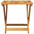 Set de comedor de jardín plegable 3 pzas madera maciza